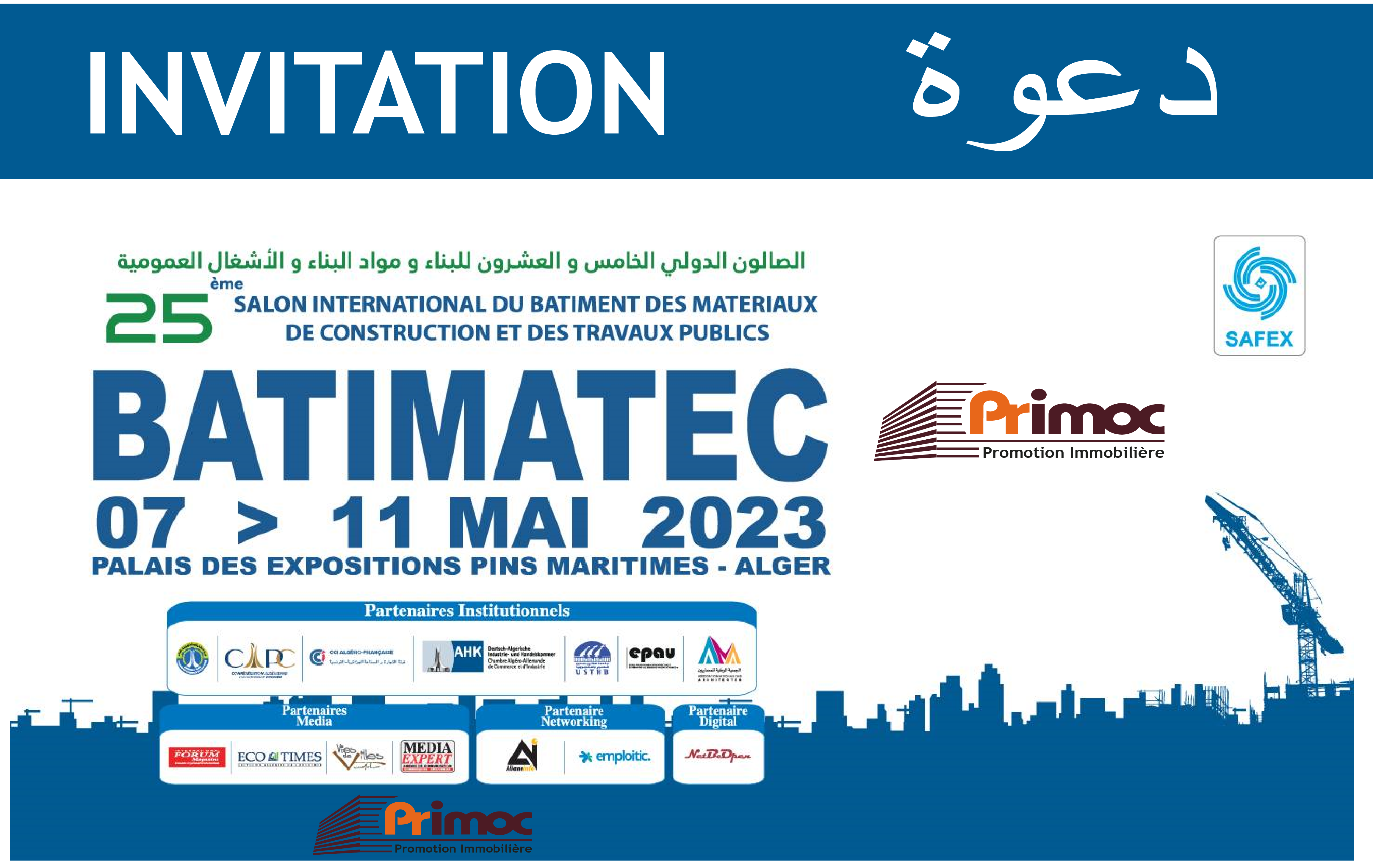 primoc promotion immobilière batimatec 2023